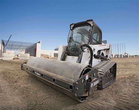 cat skid steer roller attachment|bobcat compactor attachment for sale.